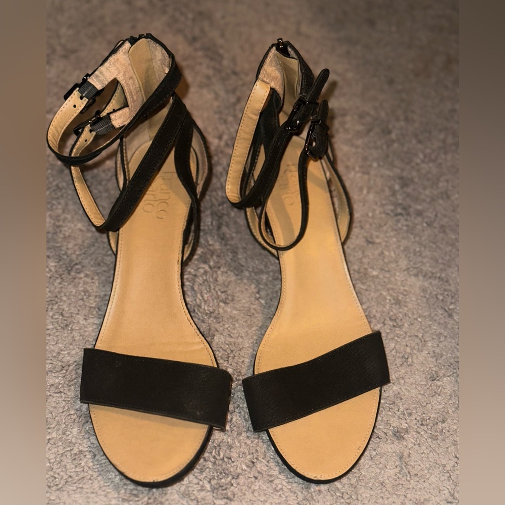 Strapped sandals!